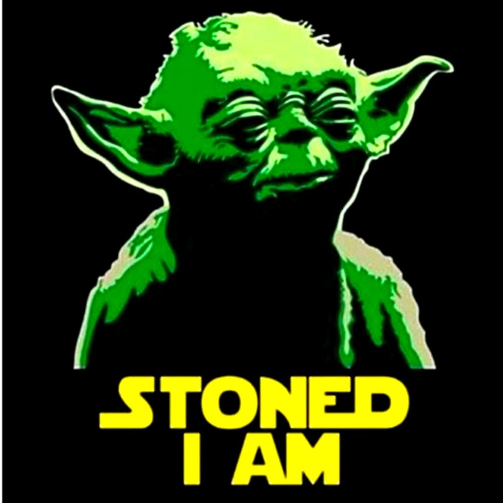 "STONED" YODA TEE